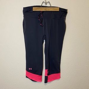 Under armor Capri breast cancer awareness leggings